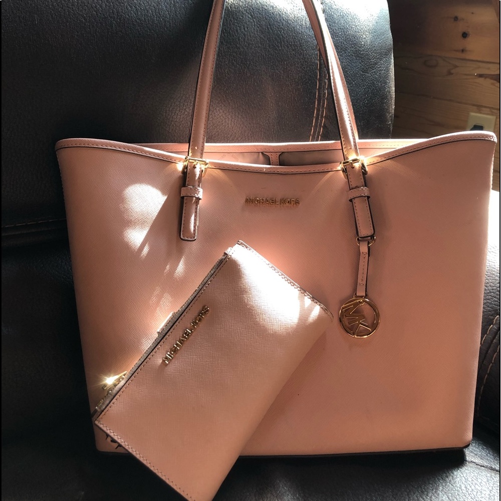 Michael Kors purse and wallet